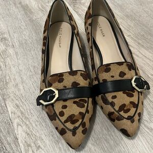 Cole Hahn  leopard flats